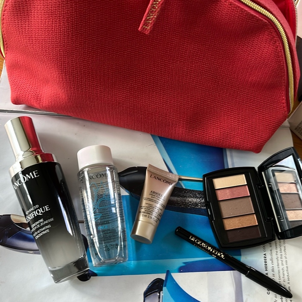 Lancome Advanced Genifique Youth Activating Concentrate 50ml Holiday Set 5pc Bag